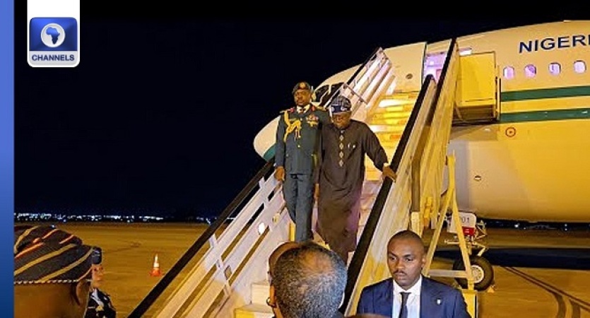 Tinubu returns to Nigeria after four-week European vacation