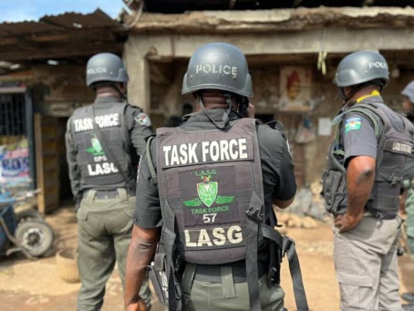 Lagos task force raids criminal hideouts, apprehends 30 suspects