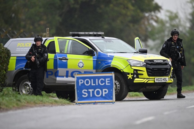 Suspect in alleged plot against British base called police before arrest, UK media report