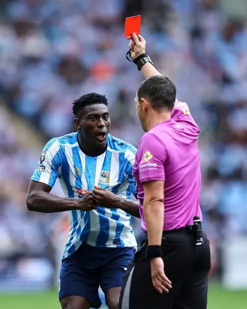 Awoniyi sent off in Coventry’s 5-0 defeat