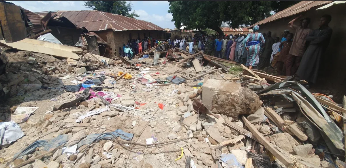BREAKING: Family of four die in Kwara building collapse