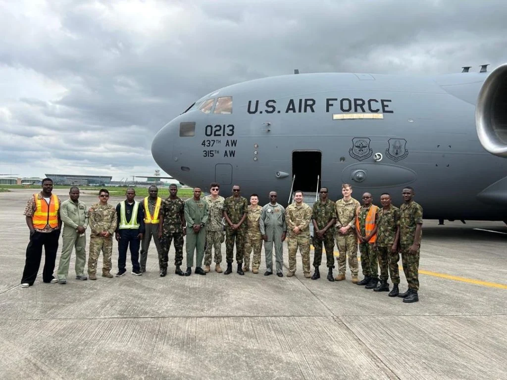 US delivers military equipment to Nigerian Air Force