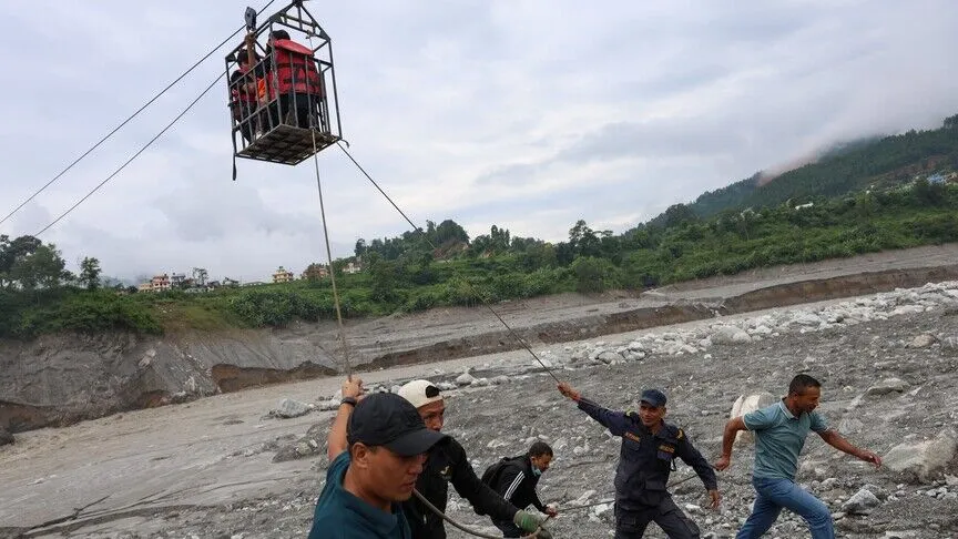 Death toll from Nepal-China flash floods rises to 1,325, search continues for 5,584 missing