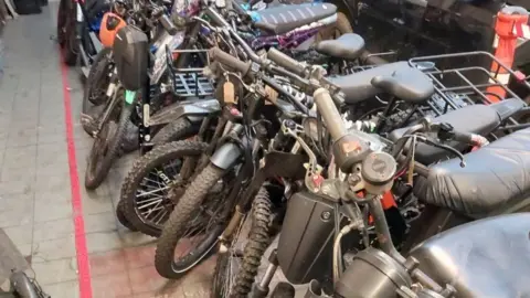 Police to destroy electric bikes and scooters seized in crackdown