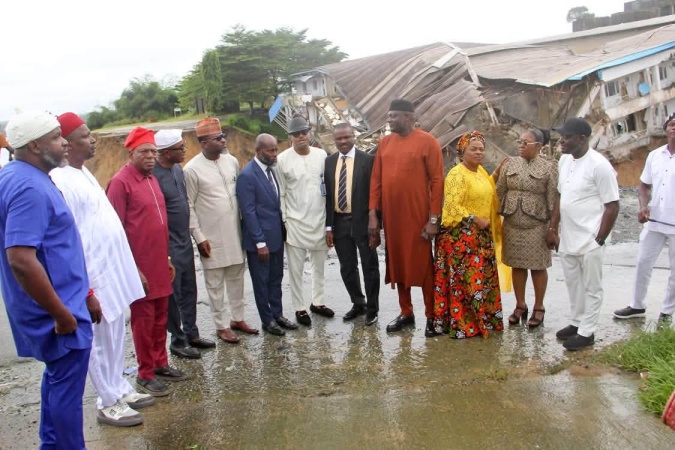 Cross River lawmakers raise alarm as erosion threatens Assembly