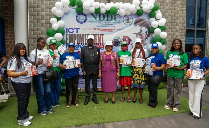 NDDC empowers 100 Akwa Ibom women with digital, ICT skills