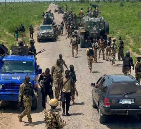 Troops arrest four suspected terrorists during patrol in Adamawa