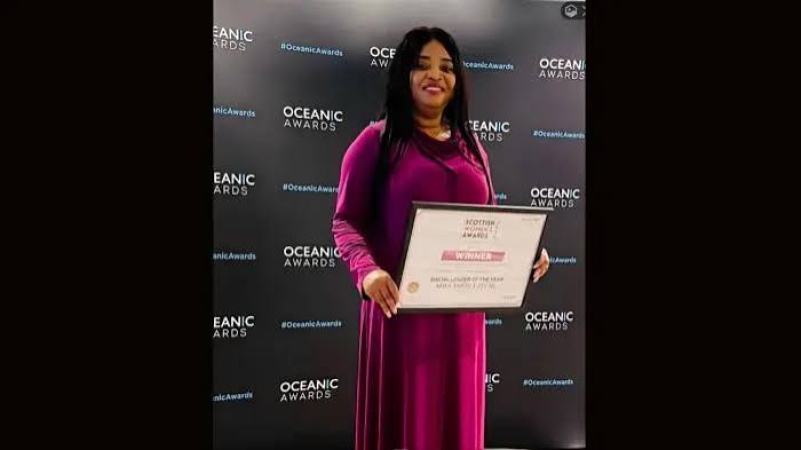 Nigerian-born women’s empowerment advocate Shulamite Ezechi wins Scotland’s Social Leader of the Year award
