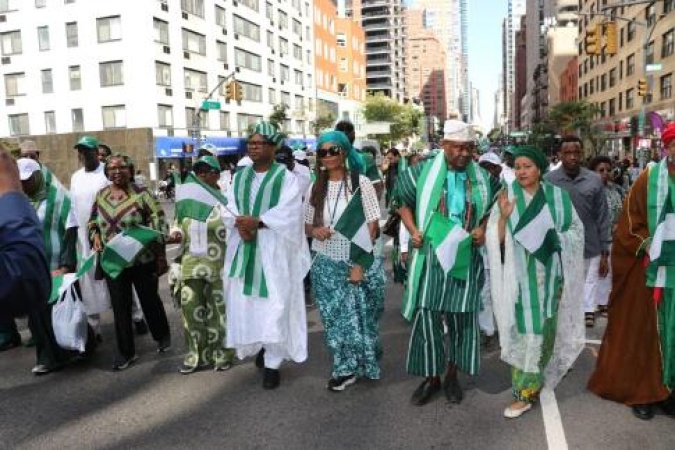 New York glitters as Nigerians shut city for independence parade, carnival