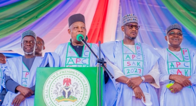 Shettima receives opposition figures into APC, declares ‘Katsina is for Dikko Radda
