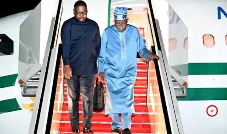 Tinubu returns to Abuja after six-day Lagos visit