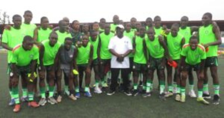 Golden Eaglets depart for WAFU-B championship with 25 players
