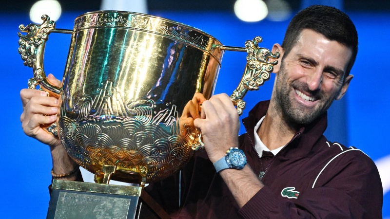 'Means more than just a trophy' - Djokovic claims 102nd title of career