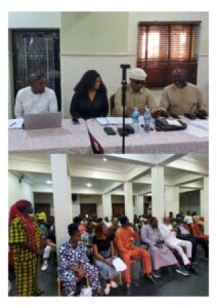 Nollywood  veteran Jerry Amilo auditions Abuja actors for new movie