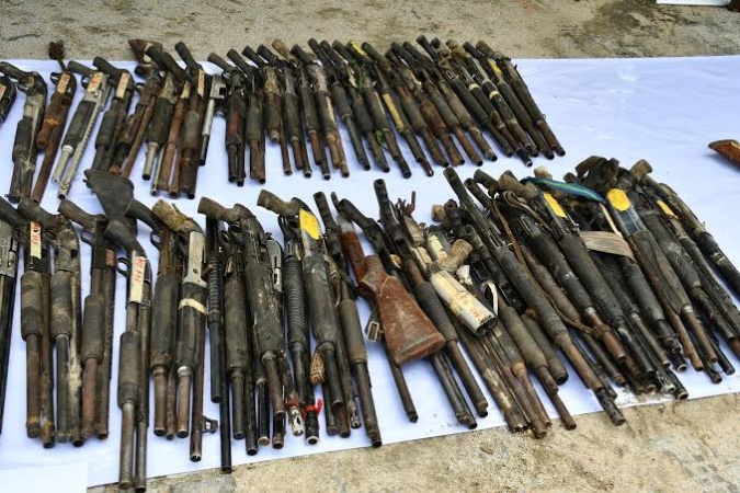 NCCSALW destroys over 17,000 recovered firearms across Nigeria