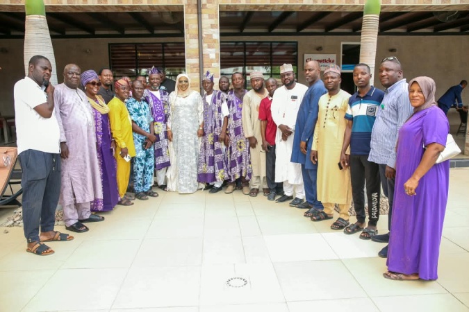 2027: Ogun indigenes in Kano meet PDP deputy guber candidate, Hajia Yemi Kolapo, vow to ensure Adebutu's victory