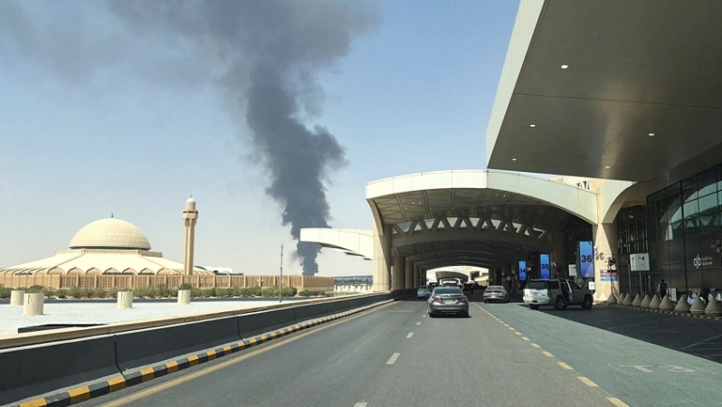 Several injured in attack on airport in Saudi capital Riyadh