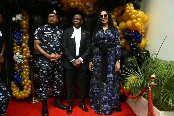 Retired IGPs, MD Abubakar, Alkali, Bianca Ojukwu, others celebrate DIG Mba as ex-cop opens law office in Abuja on birthday