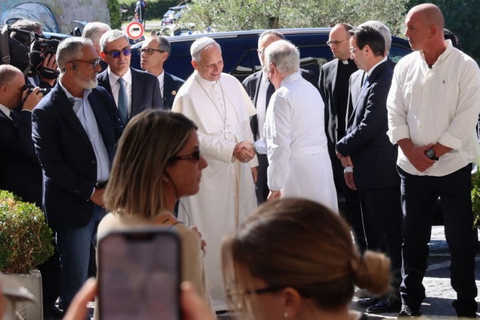 Pope Leo in the hospital as surgery to remove growth on his lung scheduled for Tuesday