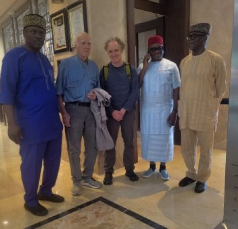 American author Henderson arrives Onitsha for Ofala Festival
