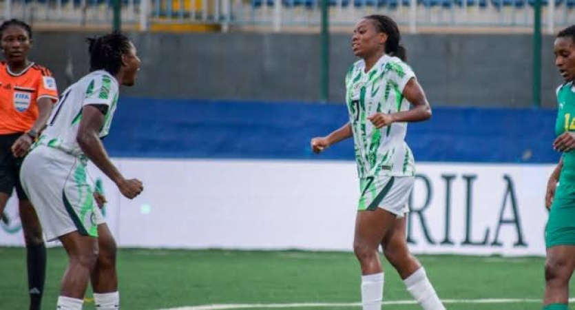 Kanu, Toni Payne bag brace as Nigeria’s Super Falcons rout Comoros in Olympic Qualifiers