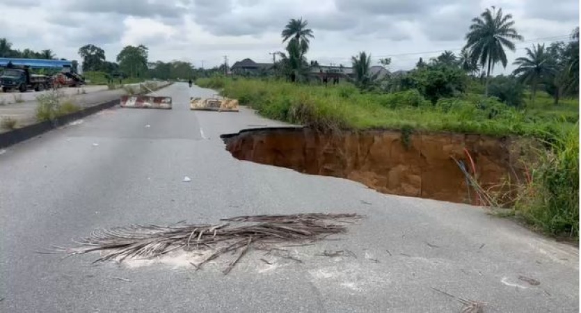 LGA chair seeks FG Intervention As east-west road erosion claims two lives