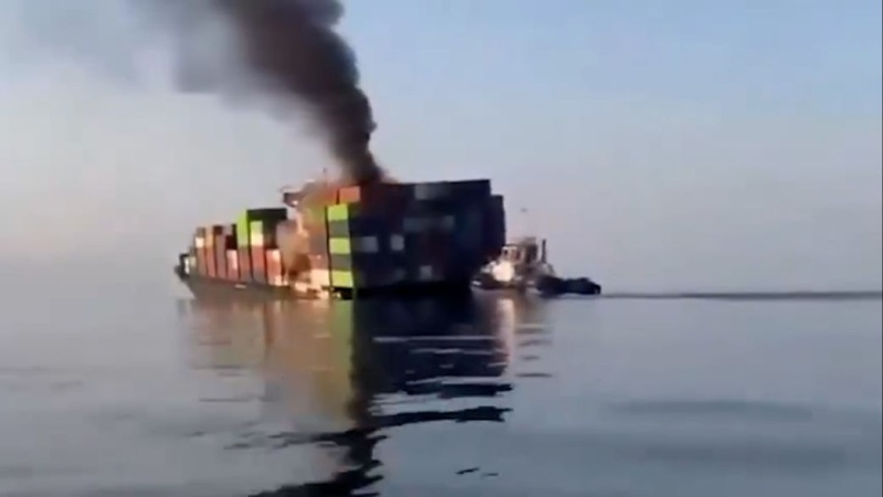 Two cargo ships sunk in Strait of Hormuz as Iran ramps up attacks in run-up to midterms