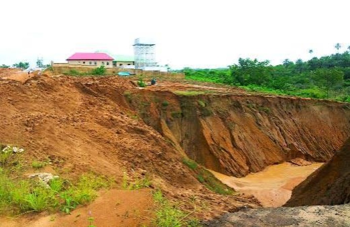 Erosion destroys N100m investments, threatens over 200 homes in Cross River
