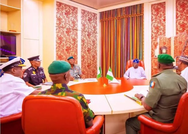 Tinubu orders security chiefs to crush terrorist camps, rescue abductees