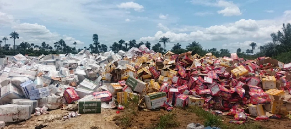 NAFDAC destroys N2.6bn fake drugs, food items in Rivers