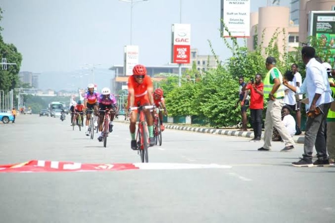 Ace athletes Isah, Godwin emerge winners of 2026 Abuja Bikers’ Race