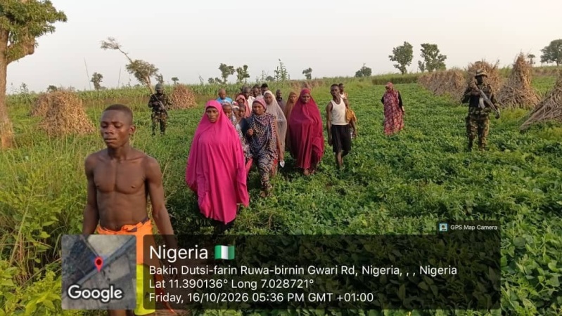Security forces foil mass kidnapping, rescue 27 victims in the Katsina