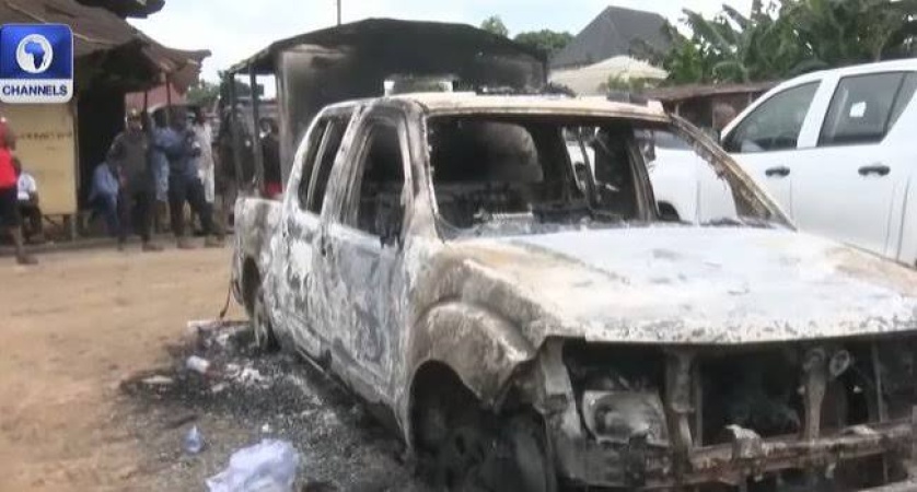 Police restore calm after deadly attack on Divisional Headquarters in Abia