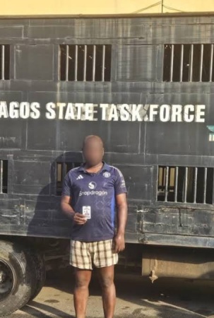 Lagos task force nabs dismissed officer in viral arrest video