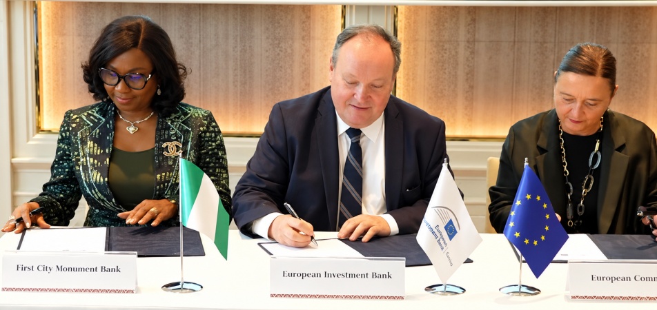 EIB Global and First City Monument Bank join forces to support private sector and sustainable agriculture with €85 million funding