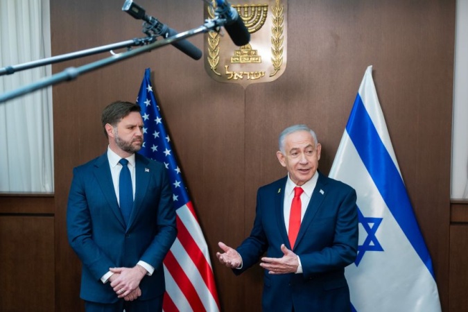 Vance declines to endorse Netanyahu’s reelection bid, breaking with Trump