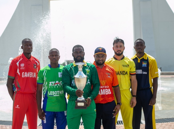 PHOTO SPEAK: ICC Men's t20 Cricket World Cup Sub Regional Africa Qualifier C, Captains' photo shoot