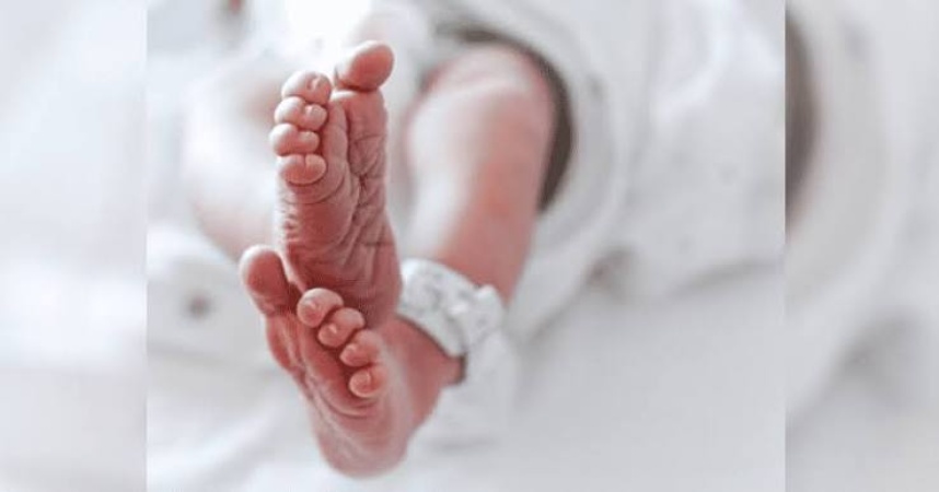 Abandoned day-old baby rescued at Plateau mining site