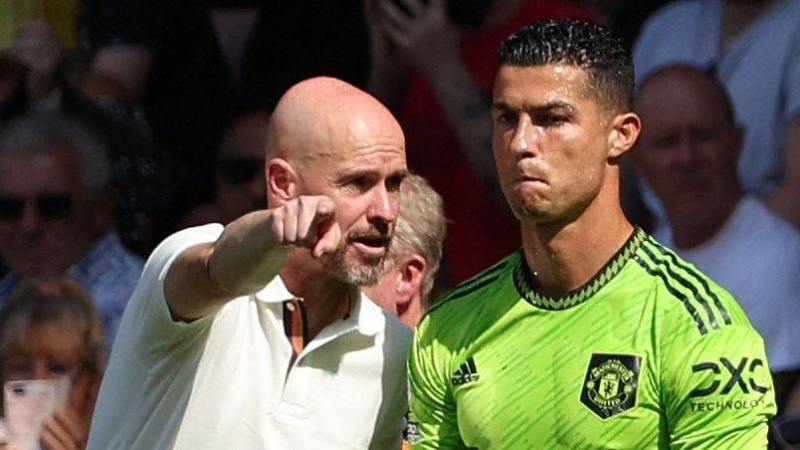 Ronaldo let Manchester United down - Ten Hag