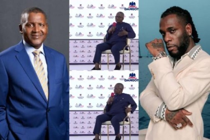 Dangote hails Burna Boy as Nigeria’s ambassador