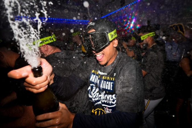 Why baseball teams party so hard and so often in October