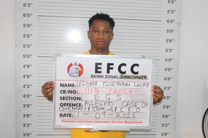 EFCC arraigns lovers for alleged N35m theft in Benin