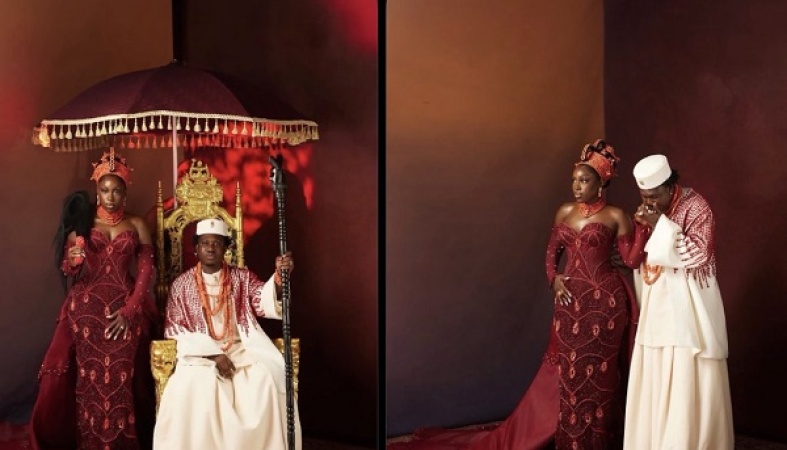 Zlatan Ibile weds longtime partner Davita in Lagos