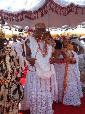 Eze Iweka celebrates 15th Iwaji/Obiora Obosi festival with pomp and pageantry