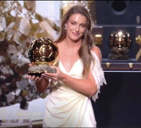 Putellas wins record-equalling third Ballon d'Or