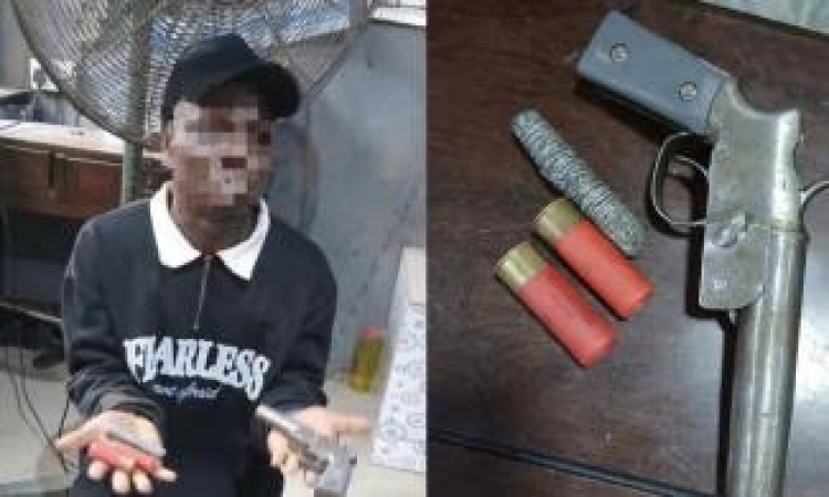Police arrest 24-year-old man with pistol, two live cartridges in Lagos