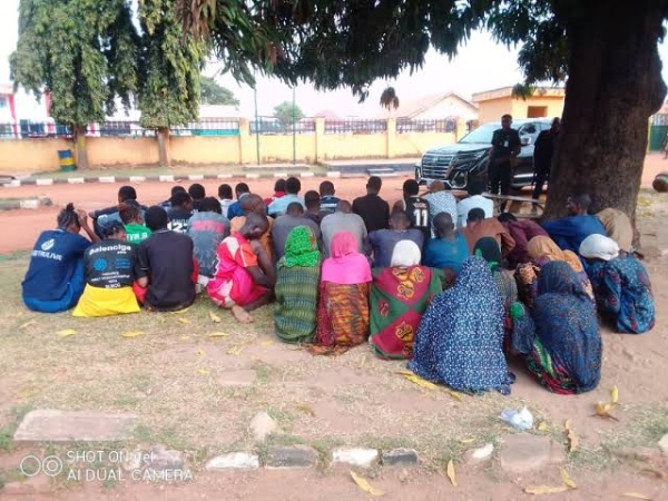 Police rescue 29 kidnap victims, arrest 34 foreigners in Benue
