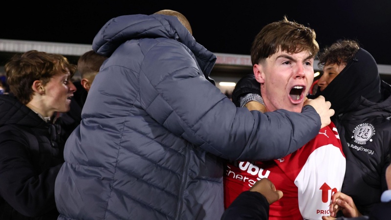 'Biggest night in club's history' for fearless Fleetwood