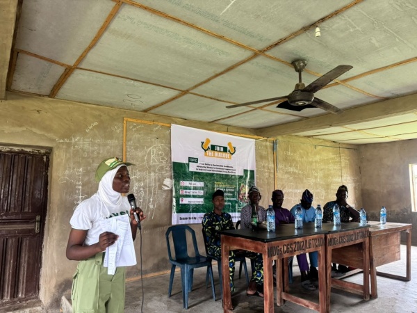 Corps member advocates stronger agricultural support for women farmers in Oyo community