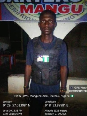 Troops arrest suspected notorious Mwaghavul militia member after brutally killing herder in targeted killing in Plateau